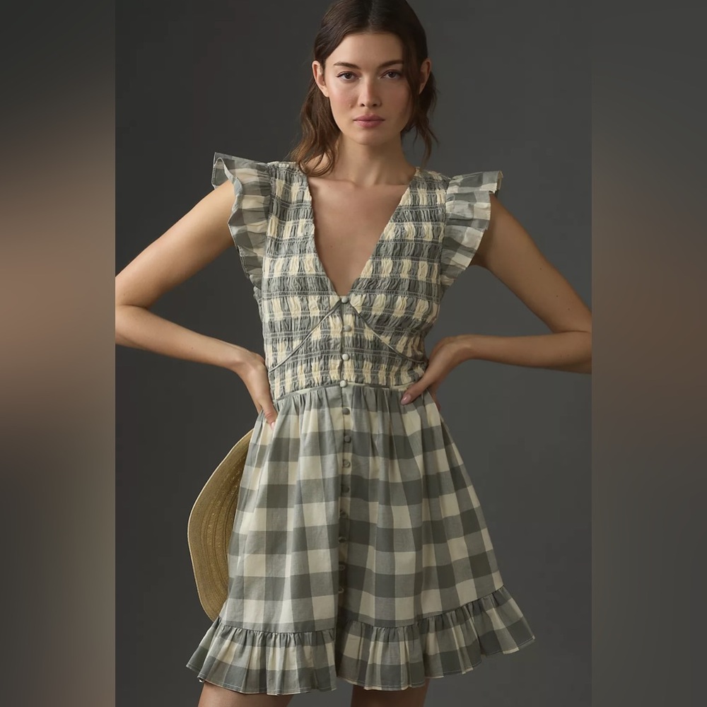 Anthropology peregrine mini dress